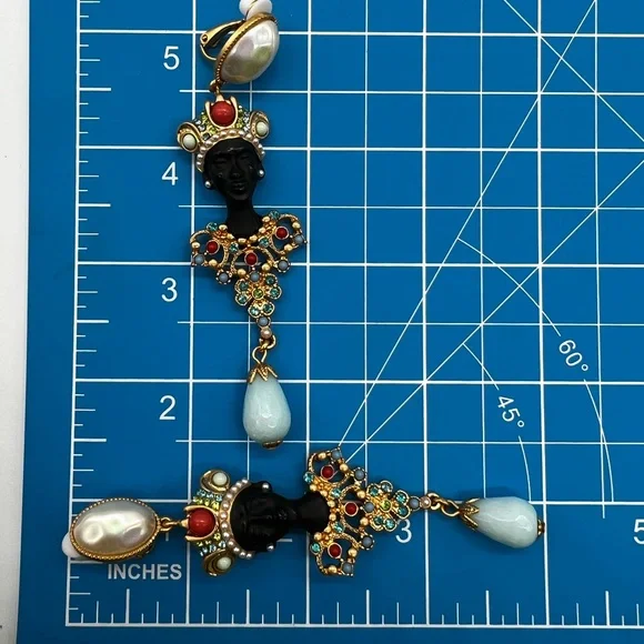Askew London Blackamoor 🆕 Drop Earrings
